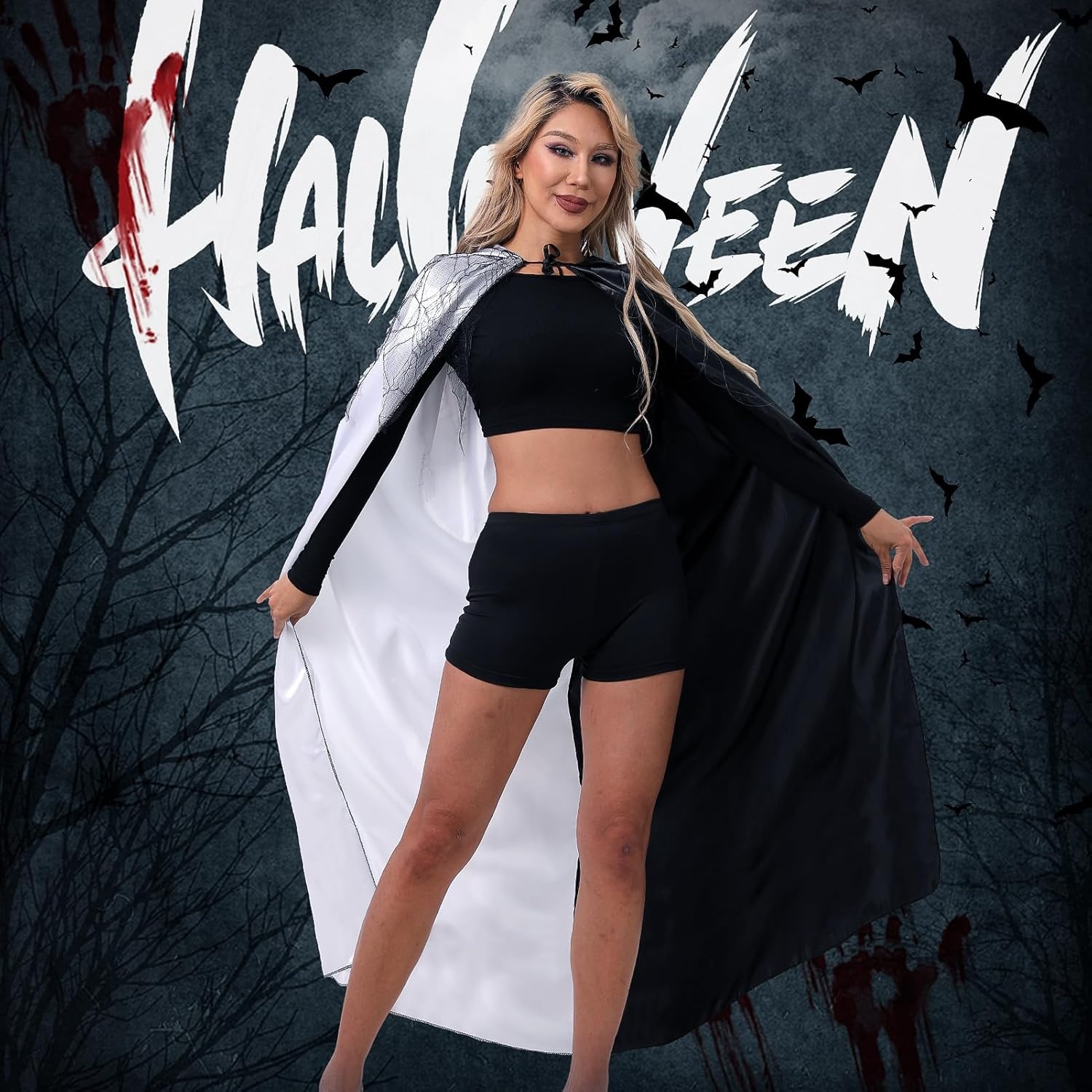 Cruella De Vil Cape Kostuum Dames - 76% Korting!