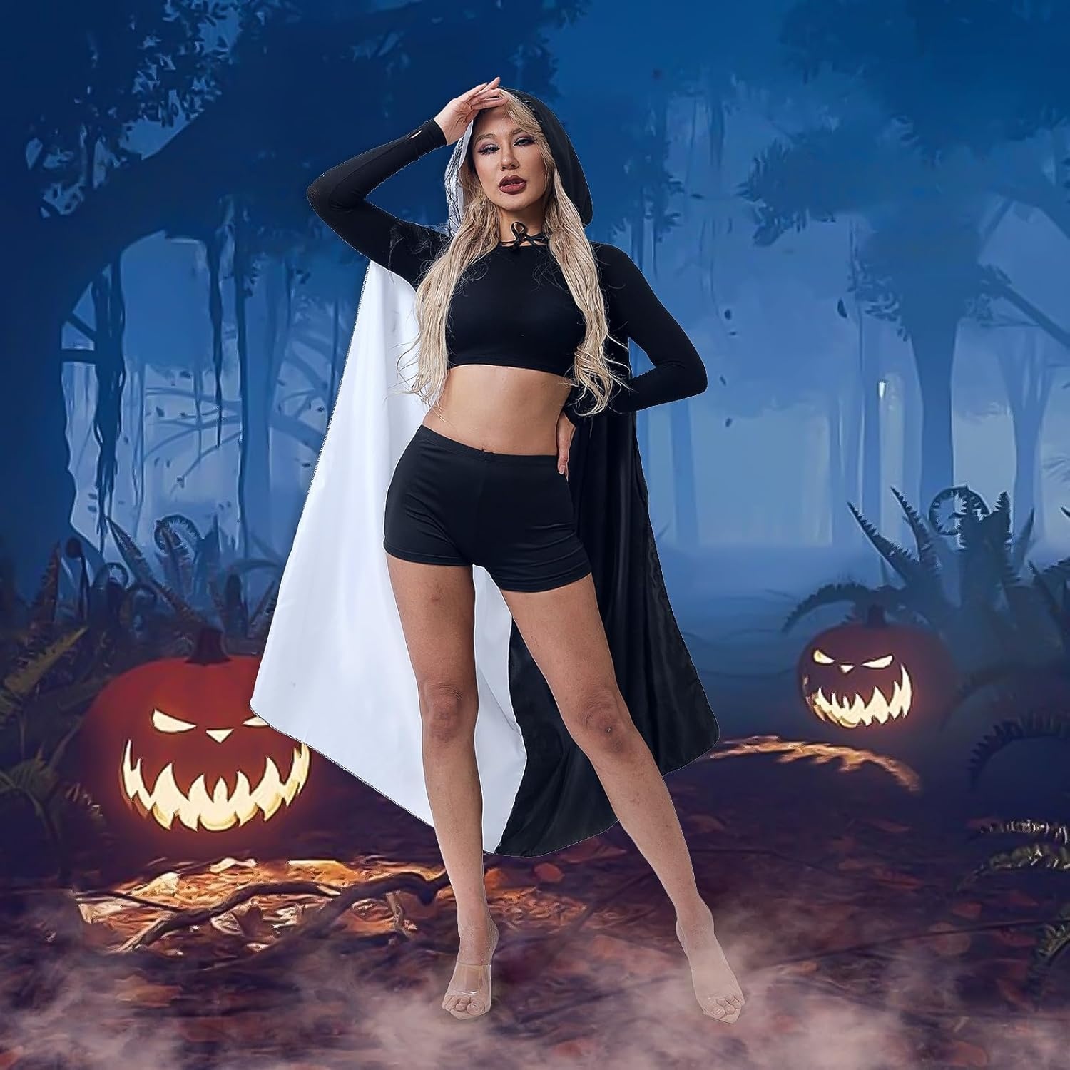 Cruella De Vil Cape Kostuum Dames - 76% Korting!