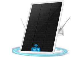 Draadloze WiFi Versterker Buiten - Zonne-energie, 100m Bereik (29% Korting)
