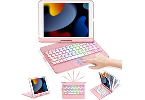 Hoes met Toetsenbord en Trackpad voor iPad 10.2" (9e/8e/7e Gen) - 33% Korting
