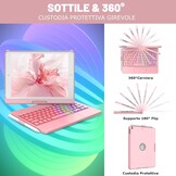 Hoes met Toetsenbord en Trackpad voor iPad 10.2" (9e/8e/7e Gen) - 33% Korting