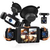 4-Kanaals Dashcam 360° Auto - FHD 1080p - 29% Korting