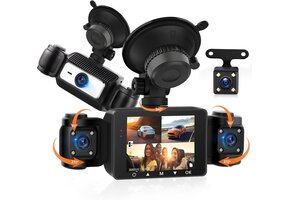 4-Kanaals Dashcam 360° Auto - FHD 1080p - 29% Korting