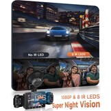 4-Kanaals Dashcam 360° Auto - FHD 1080p - 29% Korting