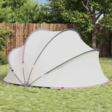 vidaXL Zwembadkoepel Grijs/Oranje 336x322x160 cm - 34% Korting!
