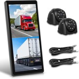 Spiegel Dashcam met 2 Achteruitrijcamera's - 30% Korting