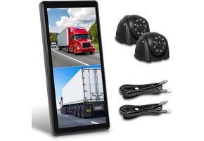 Spiegel Dashcam met 2 Achteruitrijcamera's - 30% Korting