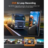 Spiegel Dashcam met 2 Achteruitrijcamera's - 30% Korting