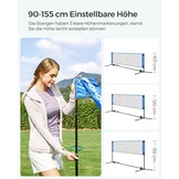Verstelbaar Sportnet - Blauw - 300cm - 33% Korting