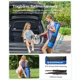 Verstelbaar Sportnet - Blauw - 300cm - 33% Korting