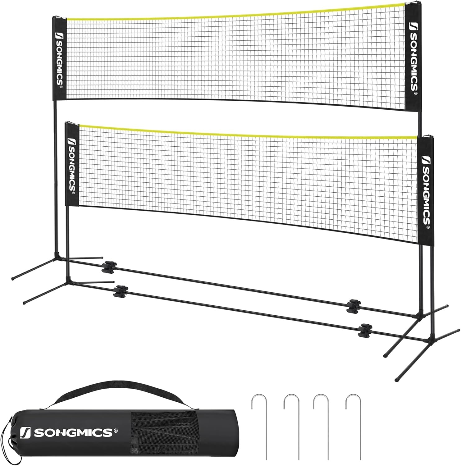 Verstelbaar Sportnet - Blauw - 300cm - 33% Korting