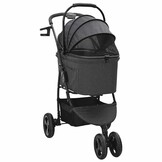 Opvouwbare Huisdierenwagen Zwart - 34% Korting!