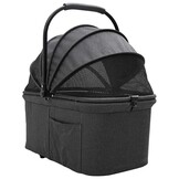 Opvouwbare Huisdierenwagen Zwart - 34% Korting!