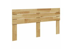 vidaXL Hoofdeinde Massief Eikenhout 160cm - 76% Korting!