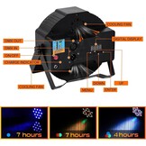 4x Draadloze LED Podiumspots Oplaadbaar - 35% Korting!