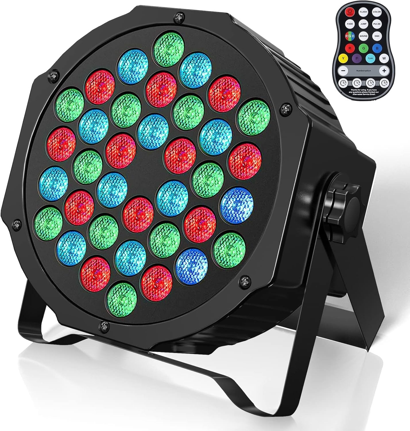 4x Draadloze LED Podiumspots Oplaadbaar - 35% Korting!
