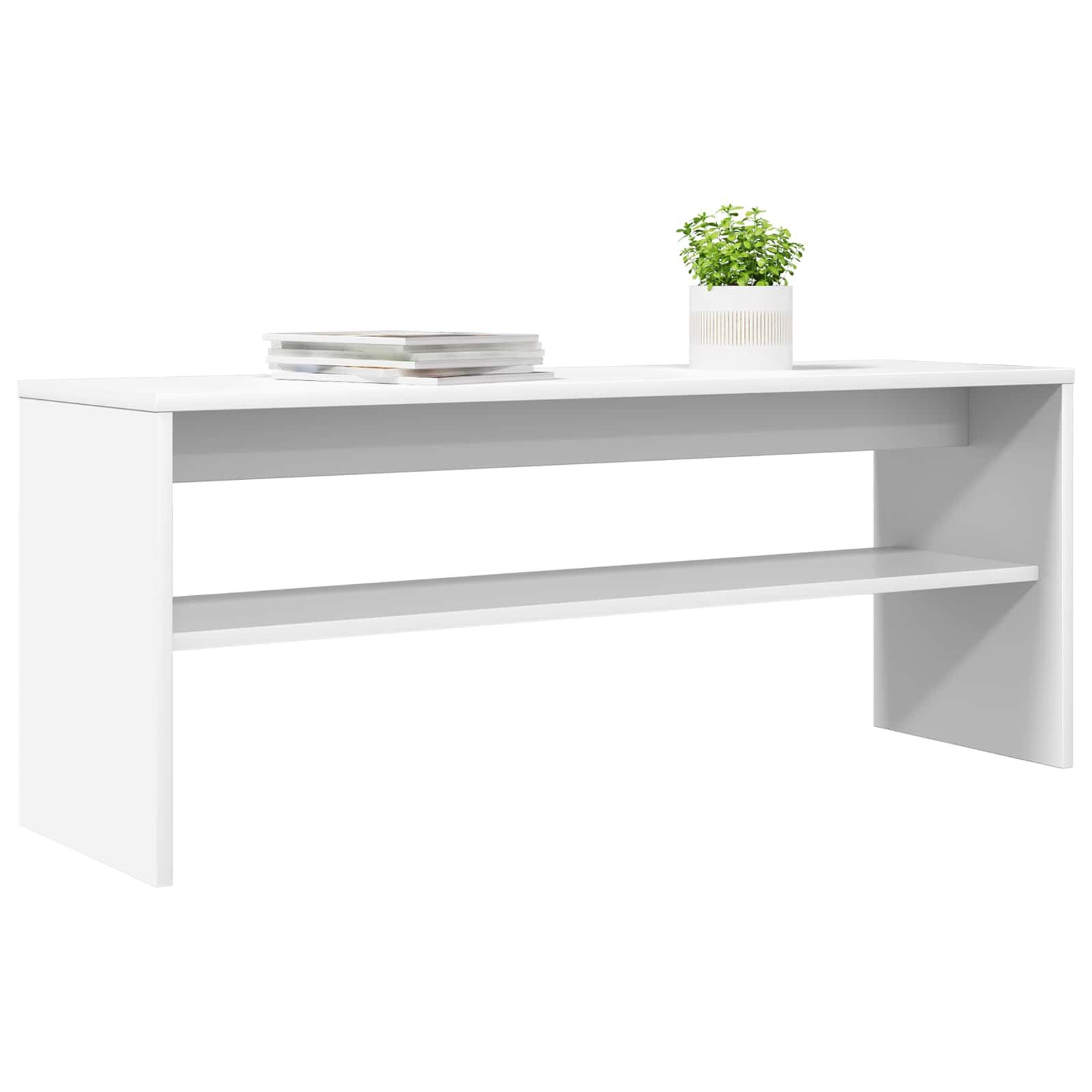 Moderne TV-kast Wit 100x30x40cm - 33% Korting