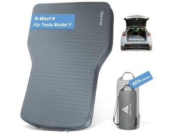 Zelfopblazend Campingmatras Geheugenschuim 8cm - Tesla Y/3 - 35% Korting
