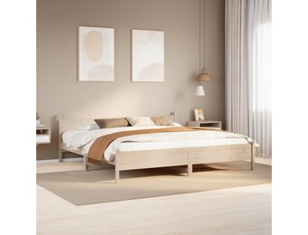 Massief Grenenhouten Bedframe 180x200cm - 35% Korting