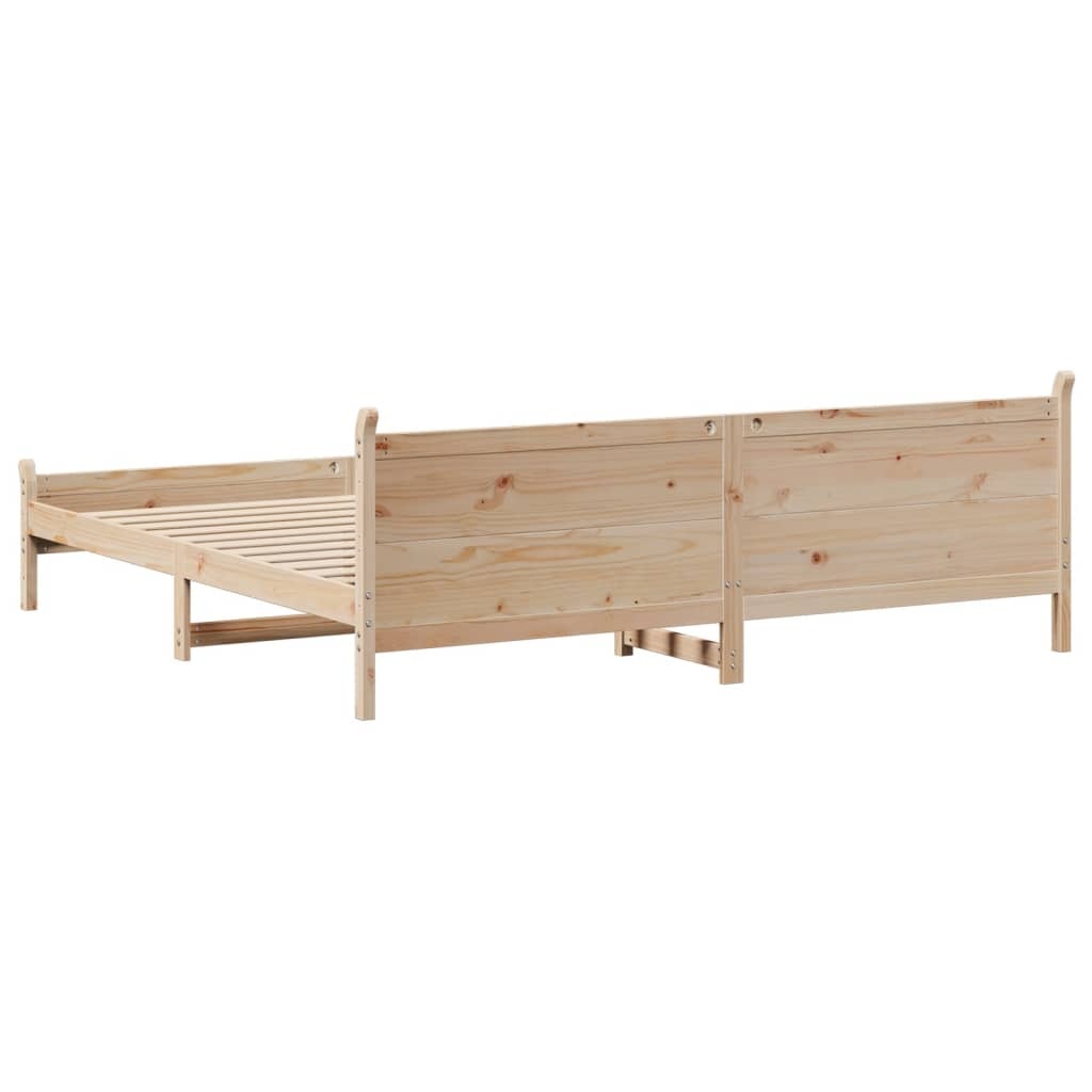 Massief Grenenhouten Bedframe 180x200cm - 35% Korting