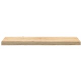 vidaXL Traptreden 4 st 90x25x2 cm onbehandeld massief eikenhout