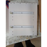 Nachtkastjes Massief Grenenhout Wit (2 stuks) - 66% Korting