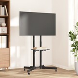 vidaXL TV-standaard wielen 32-70 inch scherm 40 kg Max VESA 600x400 mm