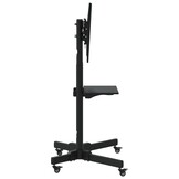 vidaXL TV-standaard wielen 32-70 inch scherm 40 kg Max VESA 600x400 mm