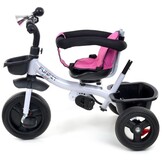 Driewieler buggy multifunctioneel - Roze kap - meegroeiend