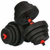 Halterset - verstelbare dumbbells - gewichten set - 40 kg