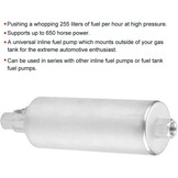 Inline brandstofpomp universele 255 LPH Inline externe hogedruk brandstofpomp met kit voor GSL392