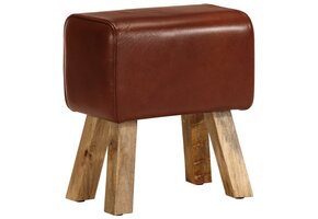 Leren Bankje Turnbok (38 cm) - 34% Korting