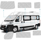 Set Zonnewering Autovan 11-delig voor Fiat Ducato, Peugeot Boxer, Citroen Relay (2006-2023) & Opel Movano (vanaf 2021)