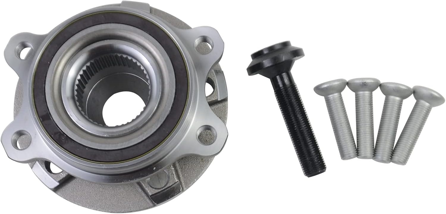 Voorwiellagerset wiellagers met wielnaaf compatibel met A4 A5 A6 A7 A8 Q5 2007-2018 8K2 B8 C7 4G5 4HL 8RB 8K0407613B 4H0498625B