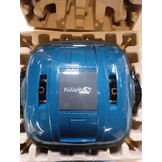 WINNY POOL CLEANER Zwembadrobot bovengronds voor zwembad, 80 m², draadloze zwembadrobot met dubbele motoriek, autonoom parkeren | reinigingsrobot met batterij 100 minuten donkerblauw