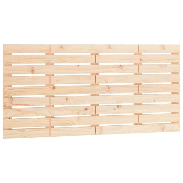 Hoofdbord Massief Grenenhout Wandmontage 126cm - 73% Korting