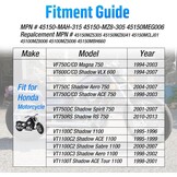 Remklauw voor Vork Honda Shadow VT600/VT750/VT1100 & Magna VF750 Zwart