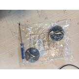 V-Ball Wiel Accessoires voor Dyson V6 V7 V8 V10 V12 DC58 DC59 DC62 DC74 Draadloze Stofzuiger 35W 50W Direct Drive Cleaner Hoofd Wielen Vervangende Onderdelen 968266-02 & 949852-05