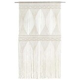 vidaXL Gordijn macramé 140x240 cm katoen