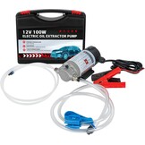 YaoFaFa 12V 100W Elektrische Oliepomp / Vloeistofafzuiger met Slang en Koffer