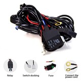 SKYWORLD 42 inch 540W Gebogen LED-lichtbalk met 12V kabelboom, Led offroad-verlichting Rijden Mistlampen Werklichtbalk waterdicht voor 4x4 SUV ATV Auto Vrachtwagens Voertuigen, 6000K wit - Maat 42 inch 540W + kabelboom