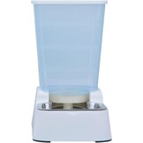 5L Automatische Drinkbak voor Honden en Katten met RVS Kom - Wit
