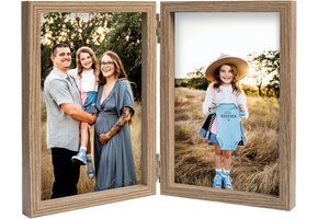 Dubbele Houten Fotolijst 10x15cm - 64% Korting