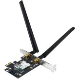 Asus PCE-AX3000 PCIe Netwerkkaart met Bluetooth 5.0 en Wi-Fi 6 AX3000 Dual-Band, 2 Antennes, DFS - 3000 Mbit/s