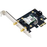 Asus PCE-AX3000 PCIe Netwerkkaart met Bluetooth 5.0 en Wi-Fi 6 AX3000 Dual-Band, 2 Antennes, DFS - 3000 Mbit/s