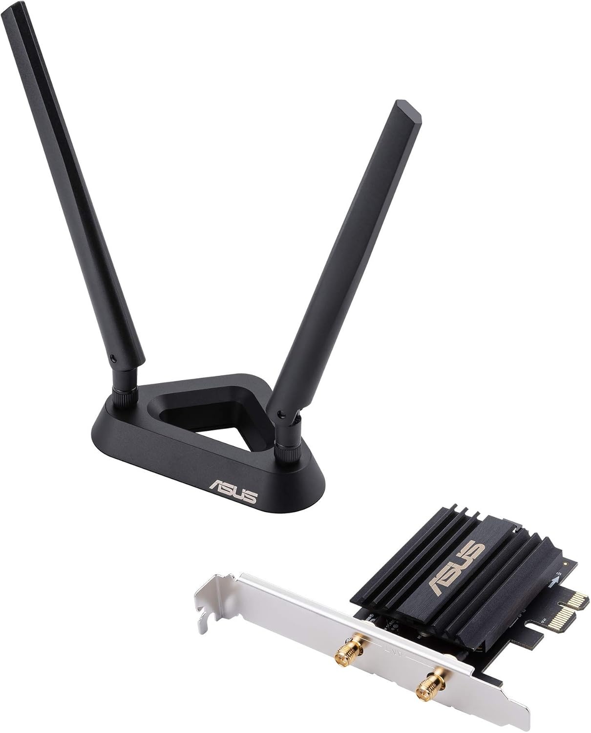 Asus PCE-AX3000 PCIe Netwerkkaart met Bluetooth 5.0 en Wi-Fi 6 AX3000 Dual-Band, 2 Antennes, DFS - 3000 Mbit/s