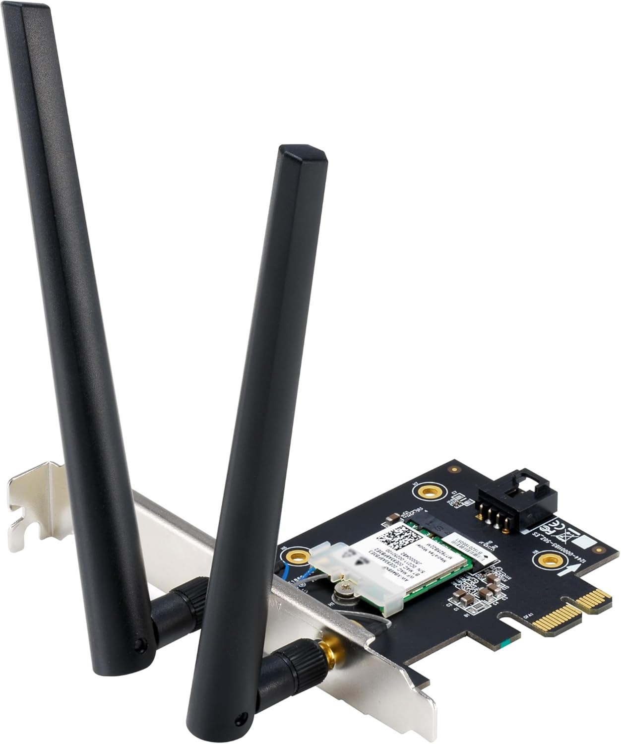 Asus PCE-AX3000 PCIe Netwerkkaart met Bluetooth 5.0 en Wi-Fi 6 AX3000 Dual-Band, 2 Antennes, DFS - 3000 Mbit/s