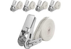 Spanbanden 4 stuks - 6m - Zware Apparaten - 56% Korting