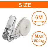 NIUXX Spanbanden 4 stuks, 6 meter per stuk, voor wasmachine en droger