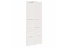 Schuifdeur Massief Grenenhout Wit 90x210cm - 35% Korting
